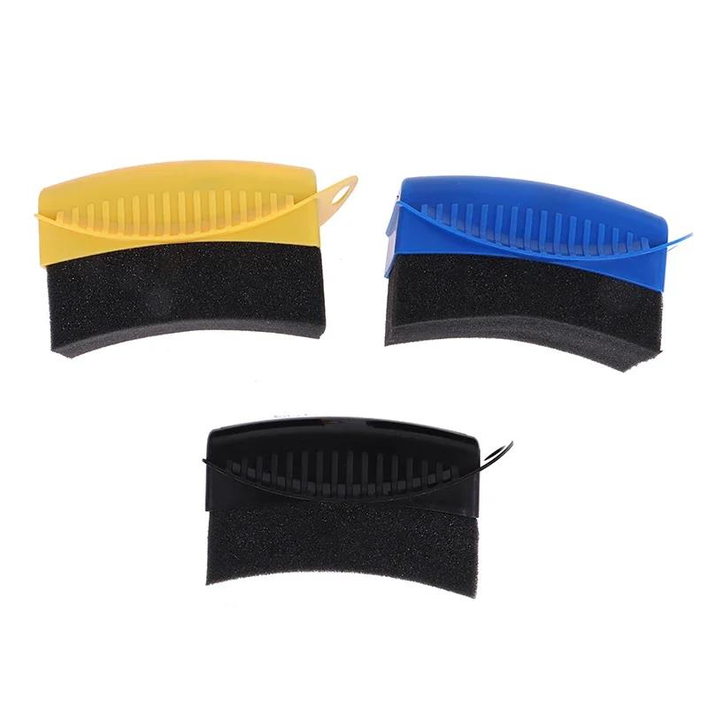 Car Detailing Brush - ฝาปิดตัวเลือก PP ล้อรถขัดแว็กซ์ฟองน้ําแปรงซักผ้าทําความสะอาดยาง Contour Dressing Applicator