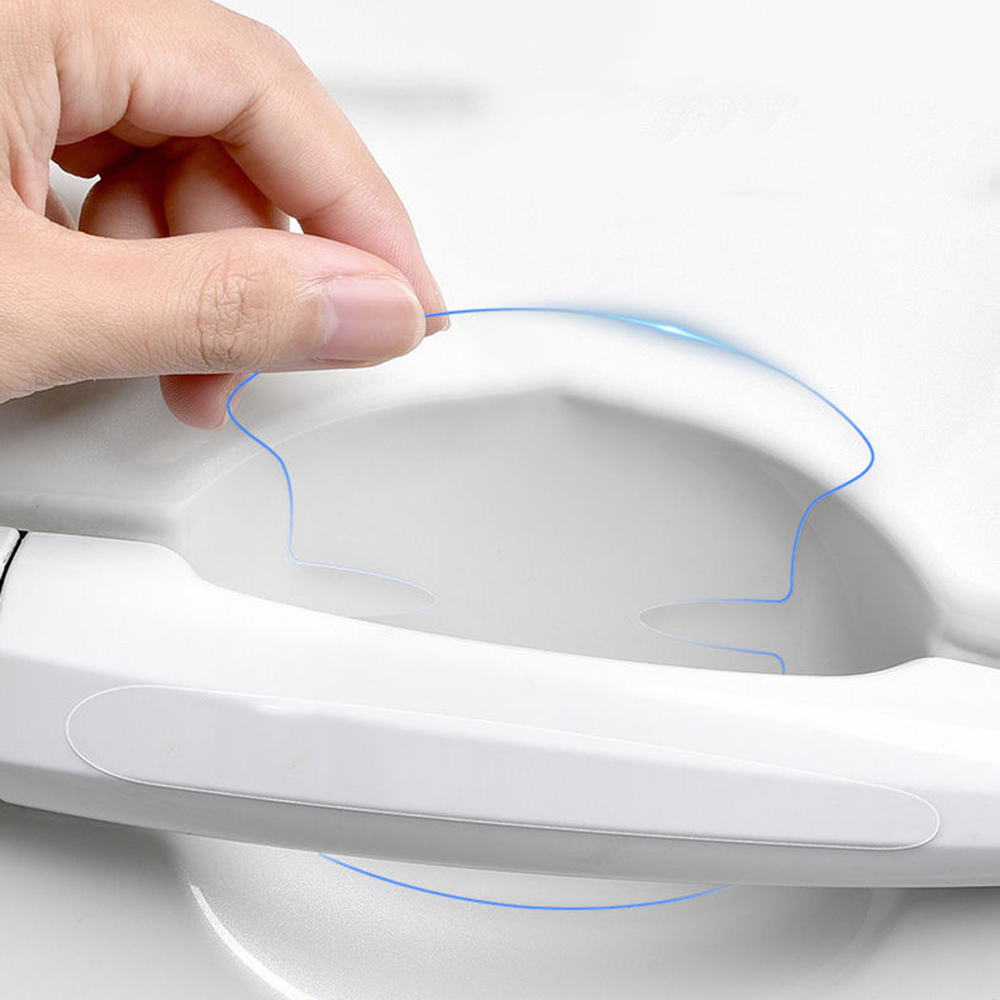 Car Door Handle Protector - 8 ชิ้น Auto ประตูชาม Anti Scratch