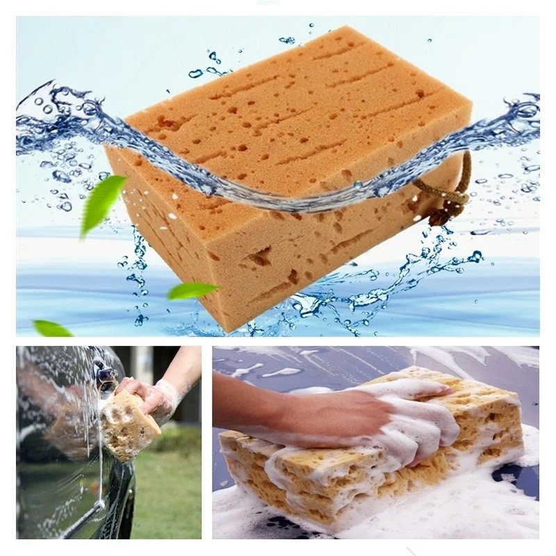 Car Detailing Brush - ฟองน้ําล้างรถฟองน้ํารังผึ้งขนาดใหญ่แปรงปัดฝุ่นรายละเอียดฟองน้ําซักผ้าเครื่องมือทําความสะอาดรถยนต์รถจักรยานยนต์อุปกรณ์เสริมในรถยนต์