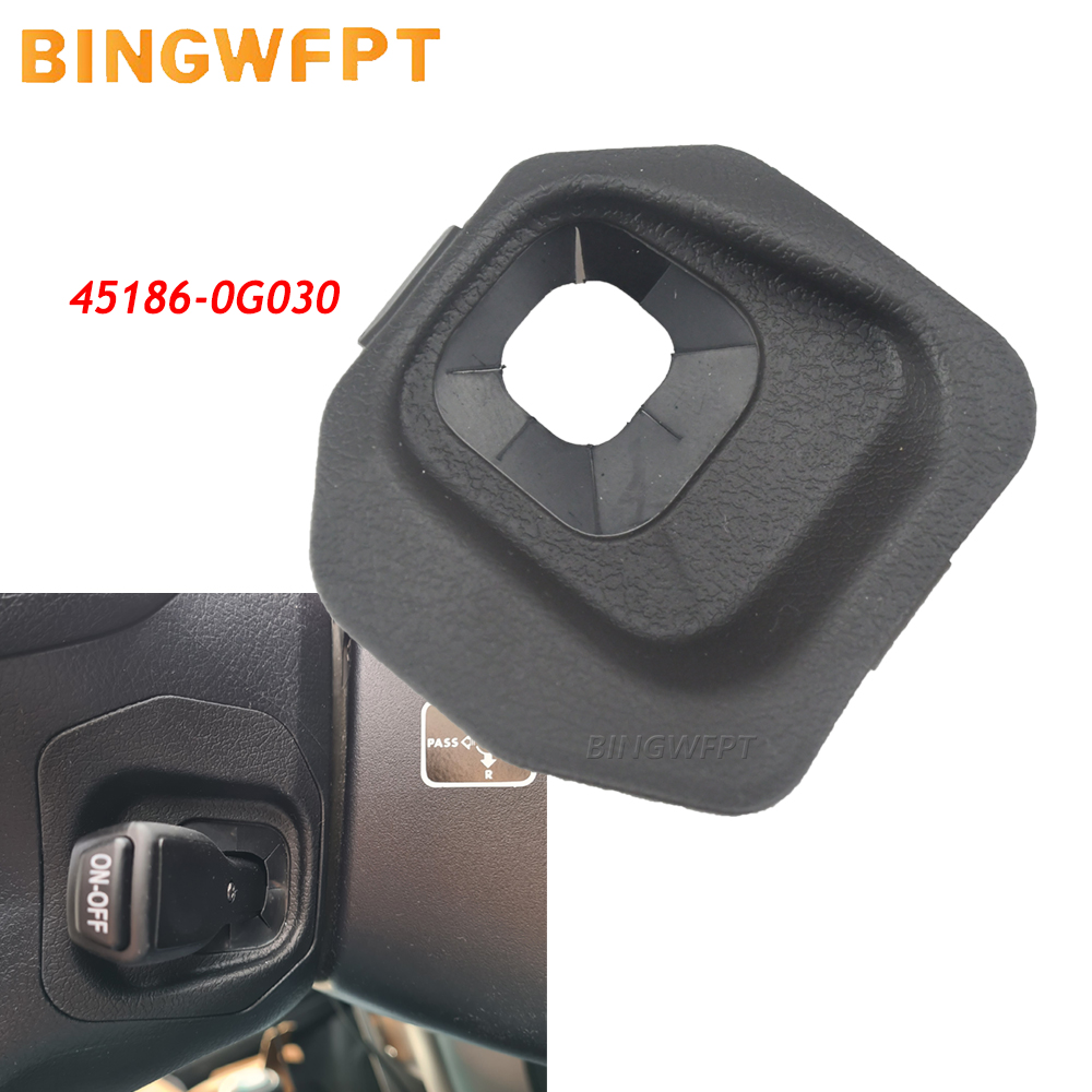 Steering Wheel Cover - 84632-34011 45186-0G030-C0 ฝาครอบสวิตช์ควบคุมความเร็วบนพวงมาลัยสำหรับ Toyota Land Cruiser