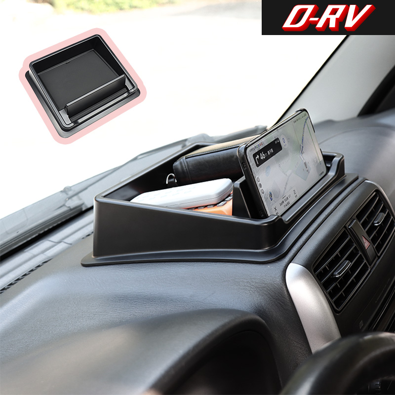 Car Accessories For Inside - กล่องเก็บของคอนโซลกลางรถยนต์ ถาดจัดระเบียบ ที่วางโทรศัพท์ สำหรับ Suzuki Jimny