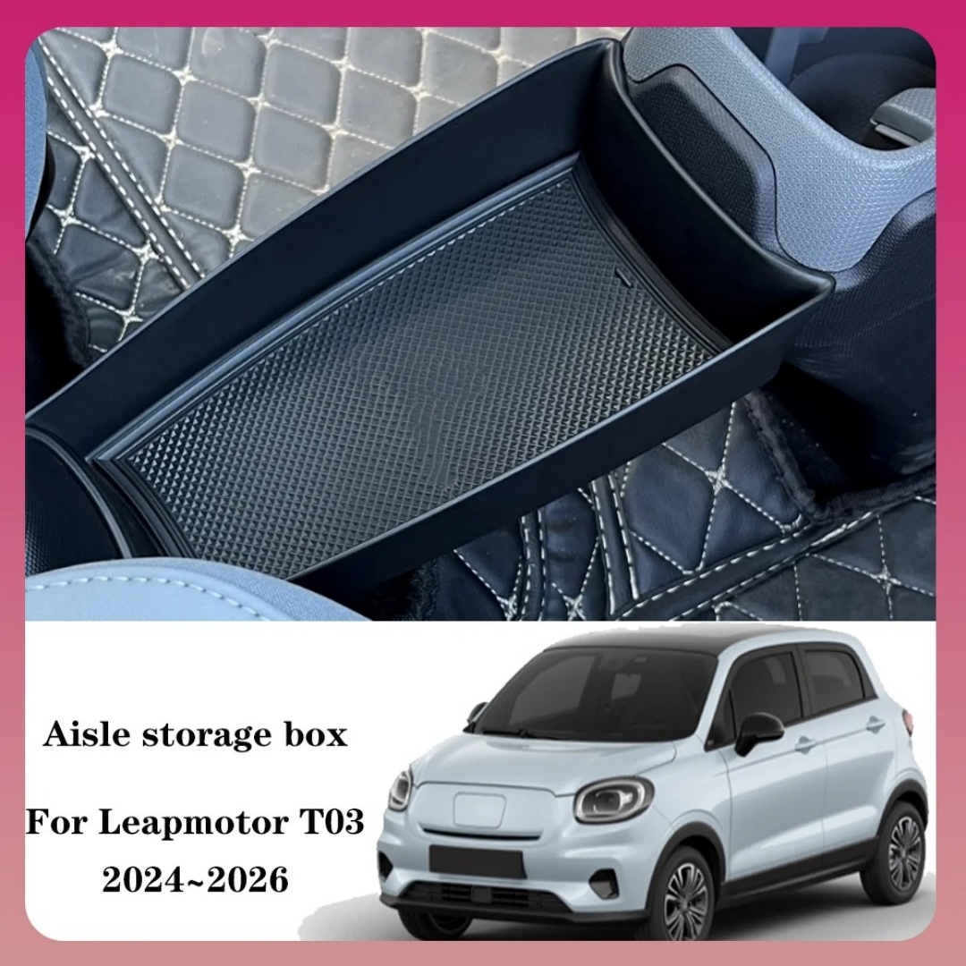 Car Accessories For Inside - สำหรับ Leapmotor T03 2024 2025 กล่องเก็บของคอนโซลกลาง