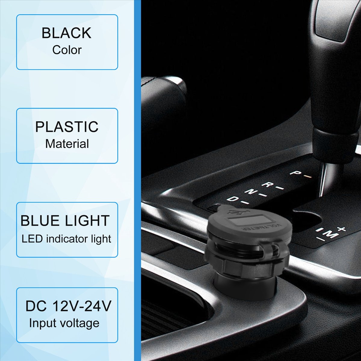 Car Accessories Qc - # 87D อะไหล่และอุปกรณ์เสริมยานยนต์, ที่ชาร์จในรถยนต์แบบ USB คู่