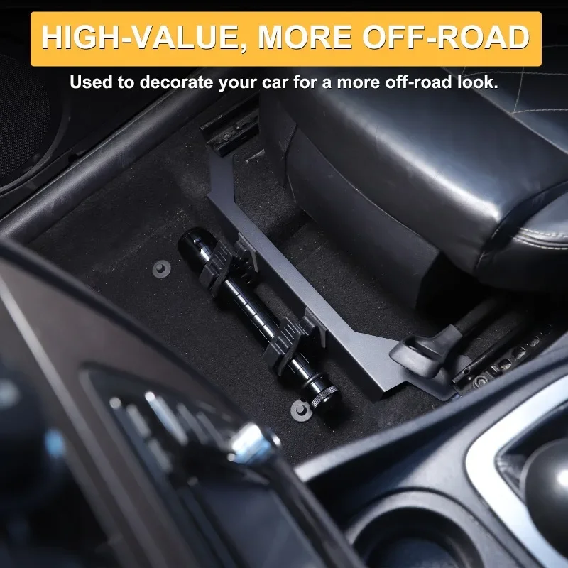 Car Accessories Under 1000 - สำหรับรถยนต์ซีท ลีออน ปี 2008-2012 ที่ยึดไฟฉายใต้เบาะรถยนต์ ทำจากอลูมิเนียมอัลลอย