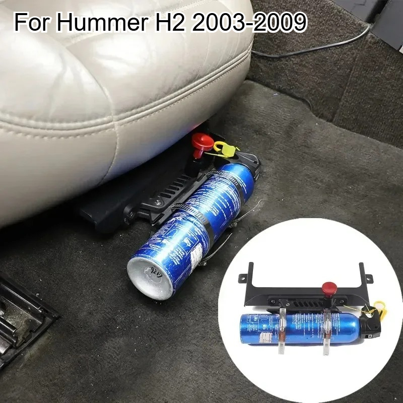 Car Accessories Under 1000 - สำหรับรถฮัมเมอร์ H2 ปี 2003-2009 ที่วางถังดับเพลิงใต้เบาะผู้โดยสาร ทำจากอลูมิเนียมอัลลอยด์