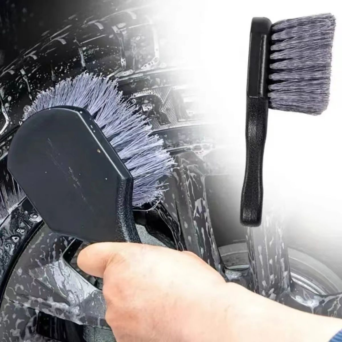แปรงทำความสะอาดล้อรถยนต์ แปรงท - Car Detailing Brush บทวิจารณ์และราคา