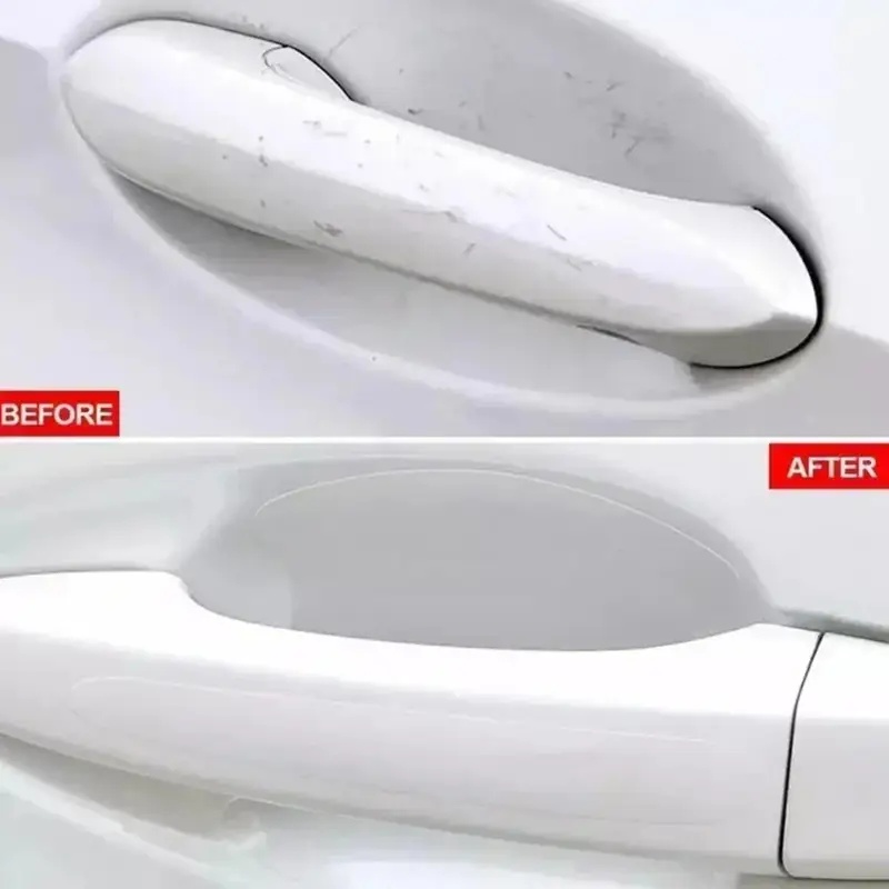 สติ๊กเกอร์ติดมือจับประตูรถยนต์ - Car Door Handle Protector บทวิจารณ์และราคา