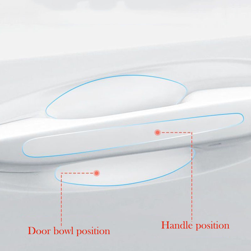 8 ชิ้น Auto ประตูชาม Anti Scra - Car Door Handle Protector บทวิจารณ์และราคา