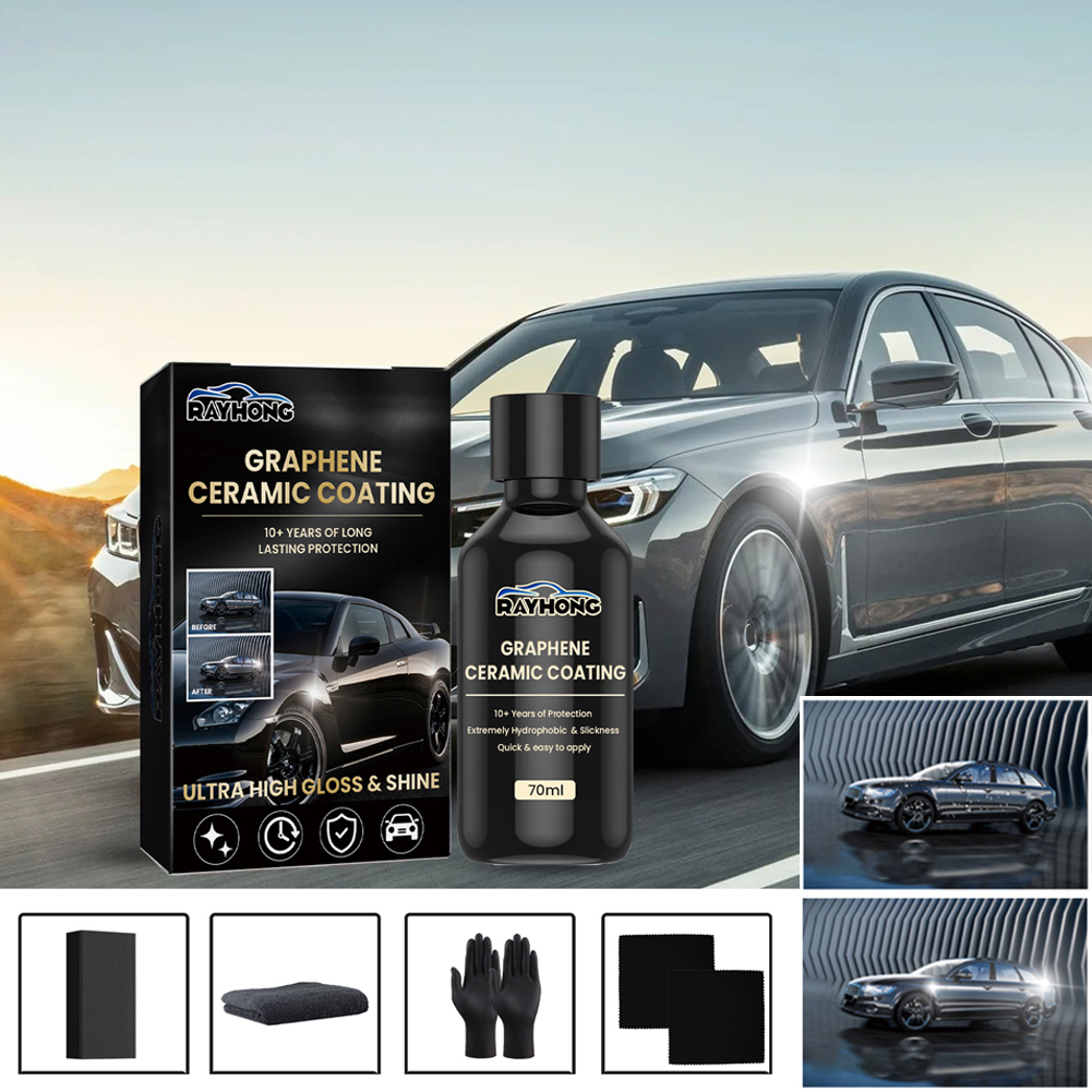 เคลือบเซรามิกกราฟีนขนาด 70 มล. - Car Detailing Brush บทวิจารณ์และราคา