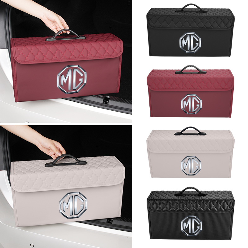 กล่องเก็บของท้ายรถ กล่องใส่เคร - Car Trunk Organizer บทวิจารณ์และราคา