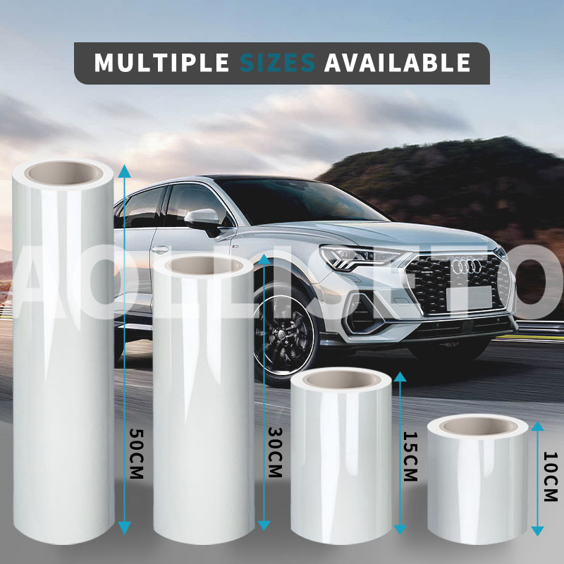 TPU ป้องกันฟิล์มสติกเกอร์กึ่งใ - Car Door Handle Protector บทวิจารณ์และราคา