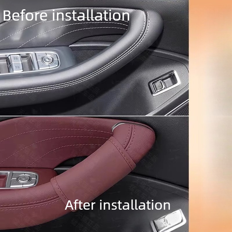 สติ๊กเกอร์ติดมือจับประตูพิเศษส - Car Door Handle Protector บทวิจารณ์และราคา