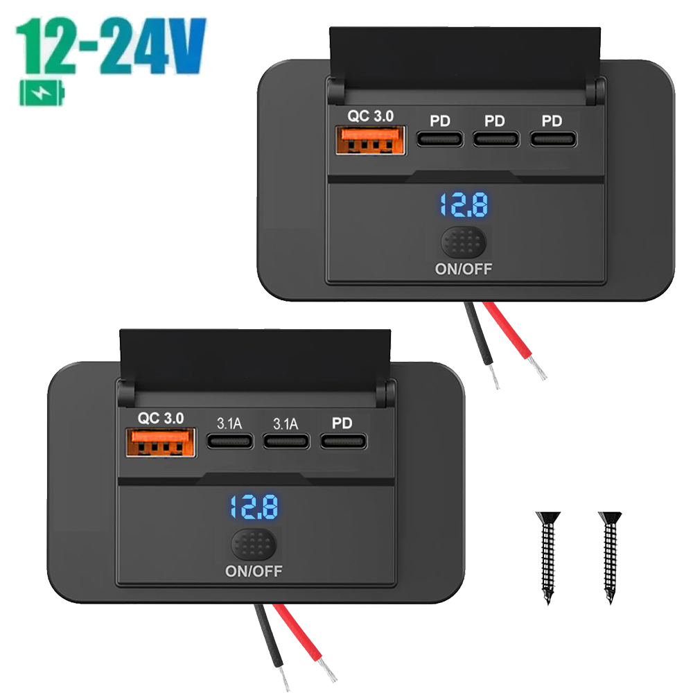เต้ารับ USB สำหรับรถยนต์ ปี 20 - Car Accessories Qc บทวิจารณ์และราคา