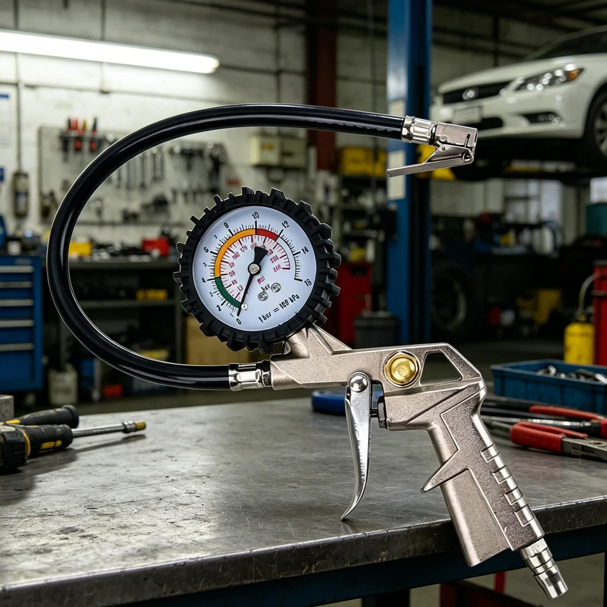 เครื่องมือเติมลมยาง ปืนเติมลมย - Car Accessories Job บทวิจารณ์และราคา