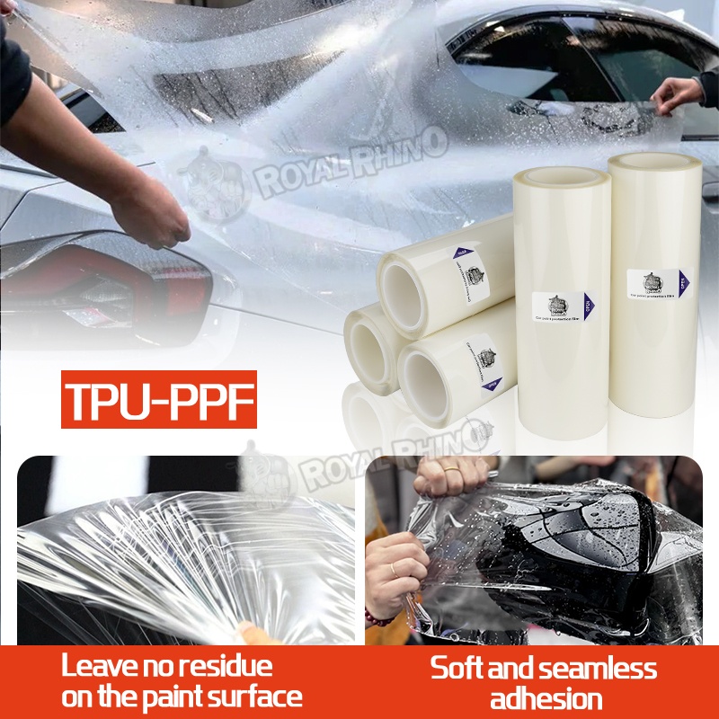 ฟิล์มใส TPU ป้องกันสีรถยนต์ PP - Car Door Handle Protector บทวิจารณ์และราคา