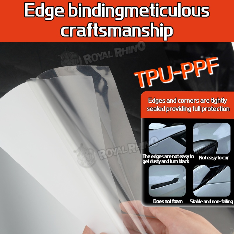 ฟิล์มใส TPU ป้องกันสีรถยนต์ PP - Car Door Handle Protector บทวิจารณ์และราคา