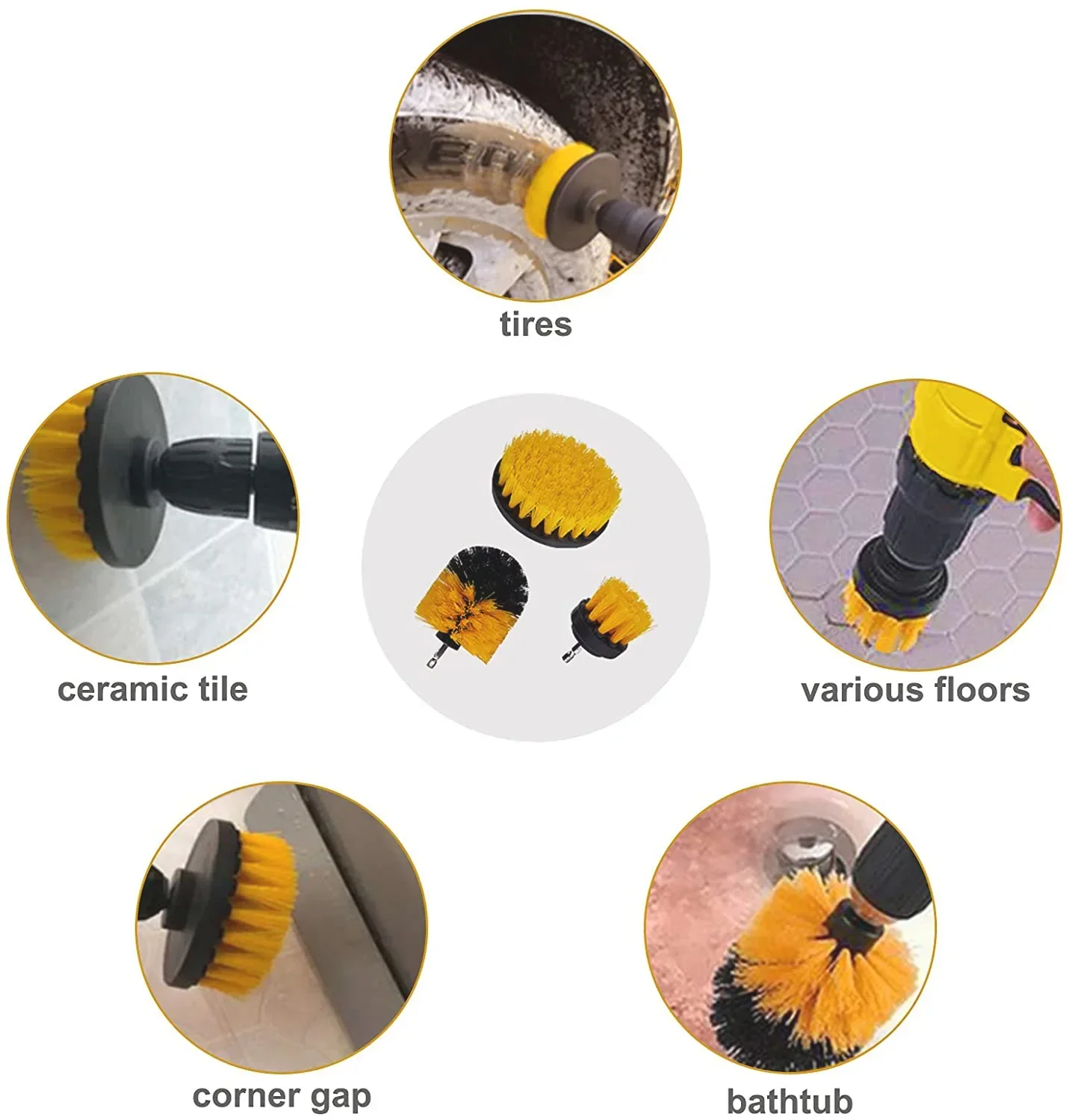 ใหม่รายละเอียดรถชุดทําความสะอา - Car Detailing Brush บทวิจารณ์และราคา