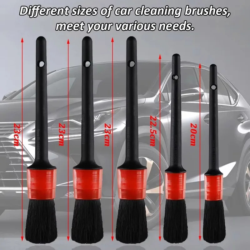 ชุดแปรงทำความสะอาดรถยนต์ใหม่ แ - Car Detailing Brush บทวิจารณ์และราคา