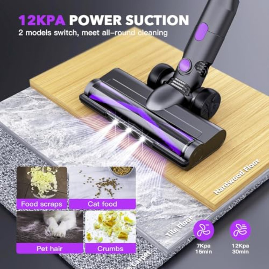 เครื่องดูดฝุ่นไร้สายสำหรับพื้น - Car Vacuum Cleaner บทวิจารณ์และราคา