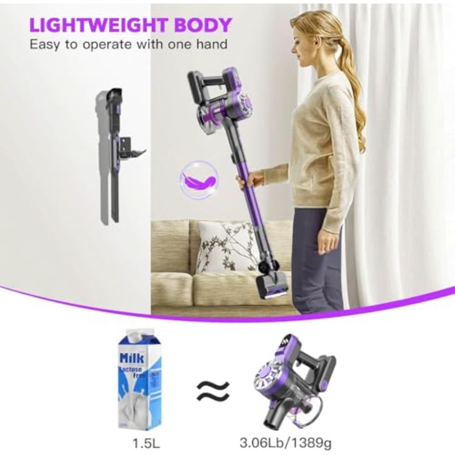 เครื่องดูดฝุ่นไร้สายสำหรับพื้น - Car Vacuum Cleaner บทวิจารณ์และราคา
