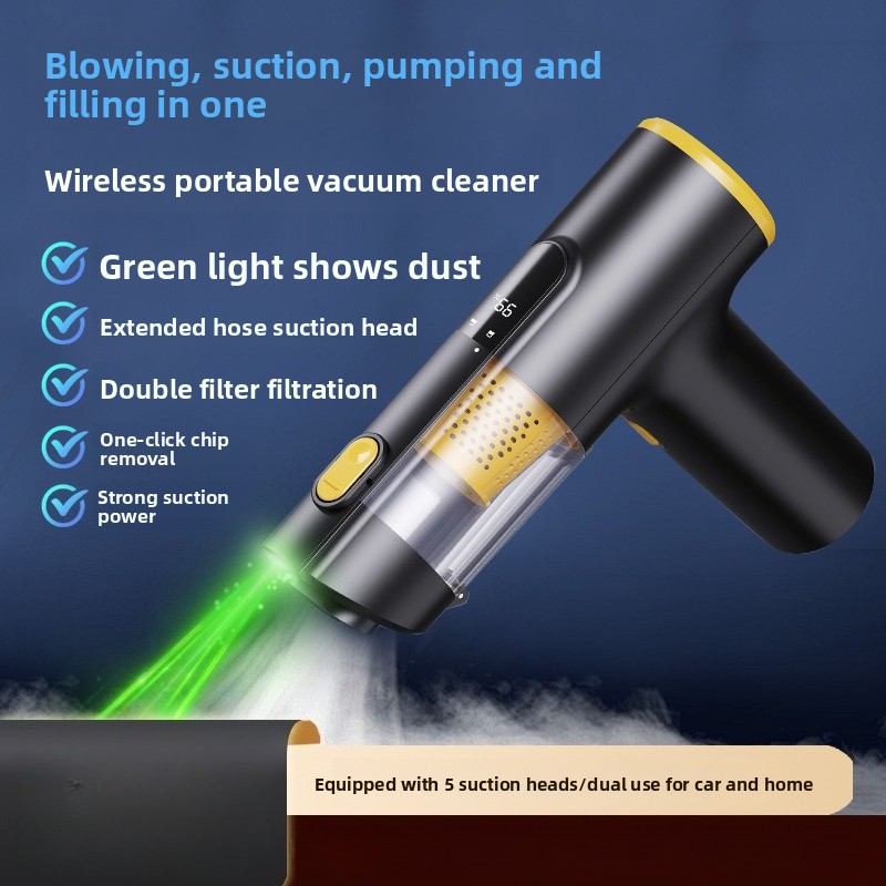 เครื่องดูดฝุ่นในรถยนต์ 4 in 1  - Car Vacuum Cleaner บทวิจารณ์และราคา