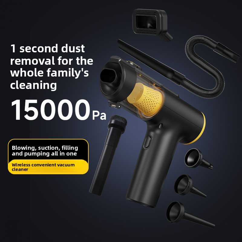 เครื่องดูดฝุ่นในรถยนต์ 4 in 1  - Car Vacuum Cleaner บทวิจารณ์และราคา