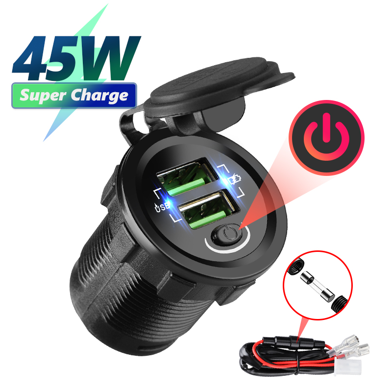 เครื่องชาร์จ USB ในรถ36W QC3.0 - Car Accessories Qc บทวิจารณ์และราคา