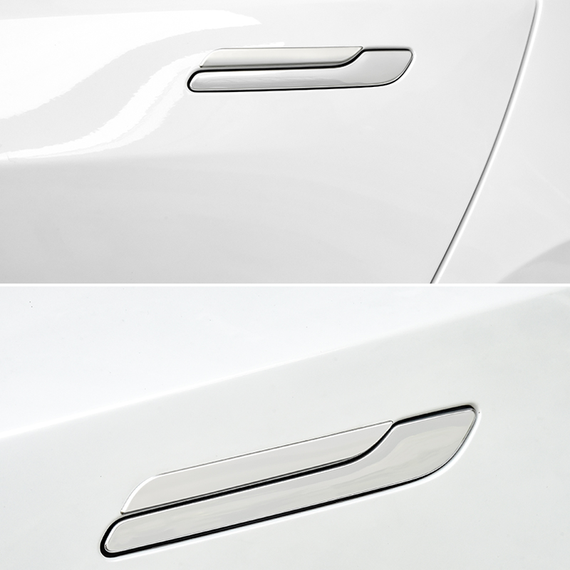 4PCS ฝาครอบมือจับประตูสติกเกอร - Car Door Handle Protector บทวิจารณ์และราคา