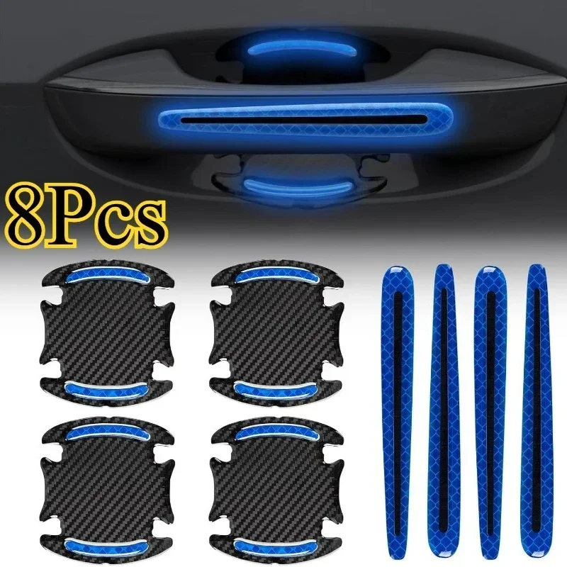 สติกเกอร์สะท้อนแสงติดประตูรถยน - Car Door Handle Protector บทวิจารณ์และราคา