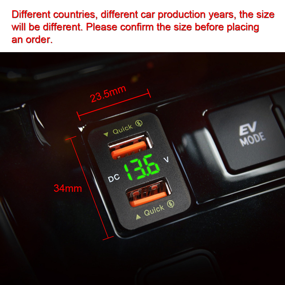 ที่ชาร์จในรถยนต์ QC 12-24V พร้ - Car Accessories Qc บทวิจารณ์และราคา