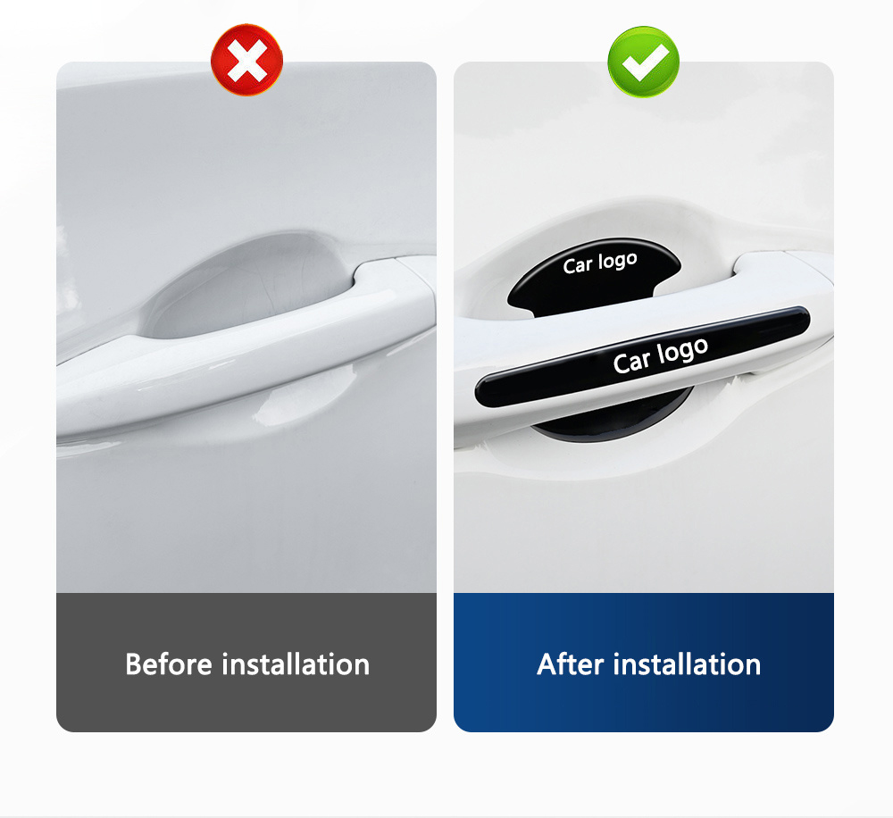 โลโก้ BYD ตัวป้องกันมือจับประต - Car Door Handle Protector บทวิจารณ์และราคา