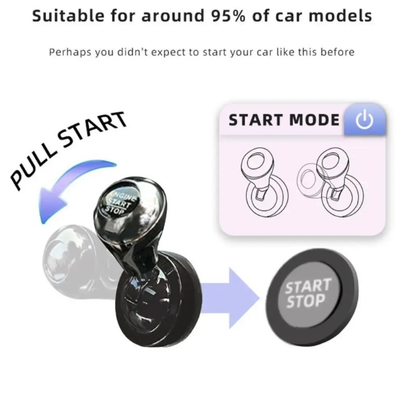 ปุ่มสตาร์ทรถแบบสัมผัสเดียวพร้อ - Car Accessories For Inside บทวิจารณ์และราคา