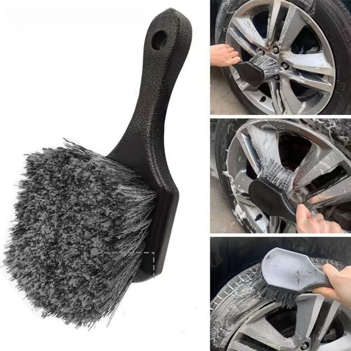 แปรงทำความสะอาดล้อรถแปรงทำความ - Car Detailing Brush บทวิจารณ์และราคา