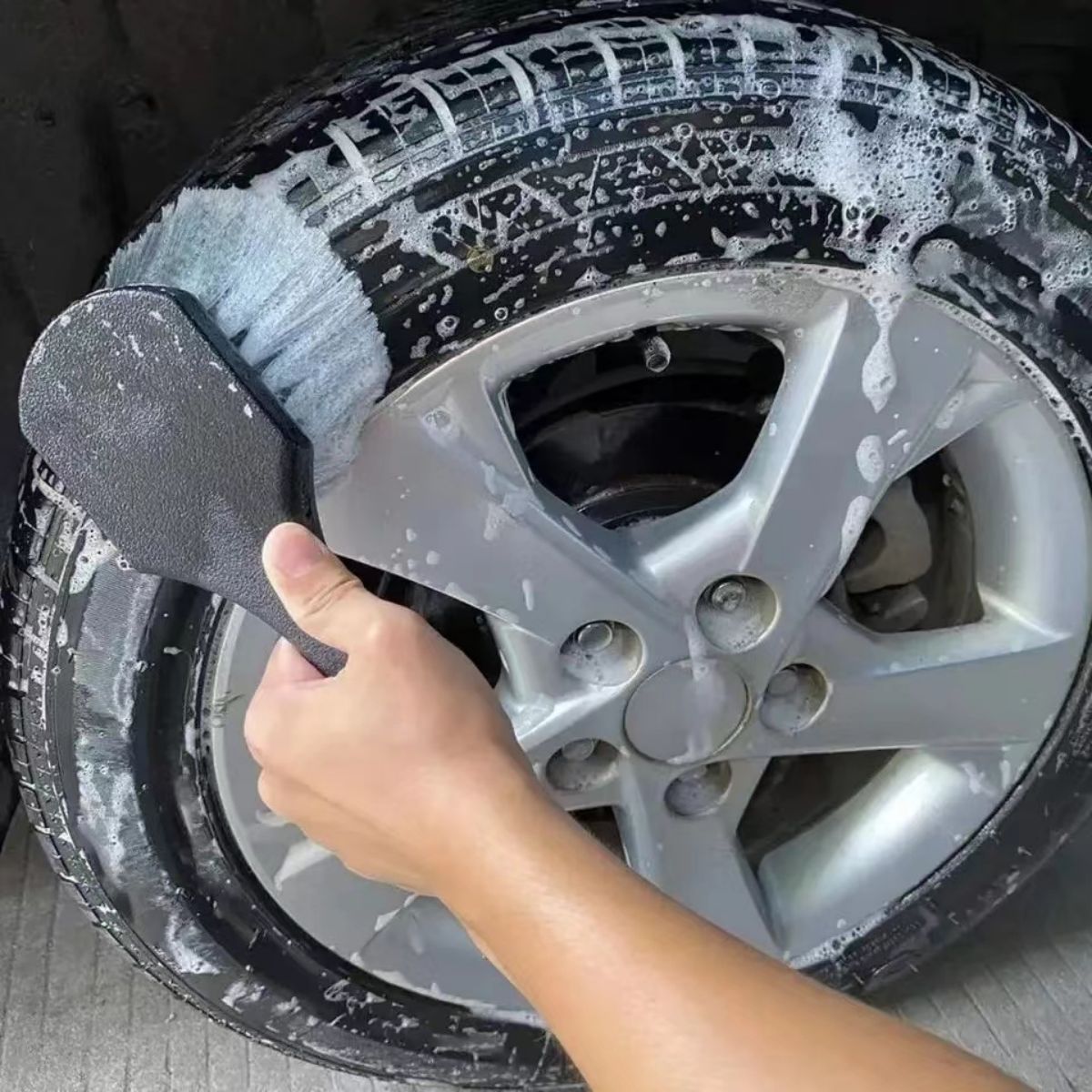 แปรงทำความสะอาดล้อรถแปรงทำความ - Car Detailing Brush บทวิจารณ์และราคา