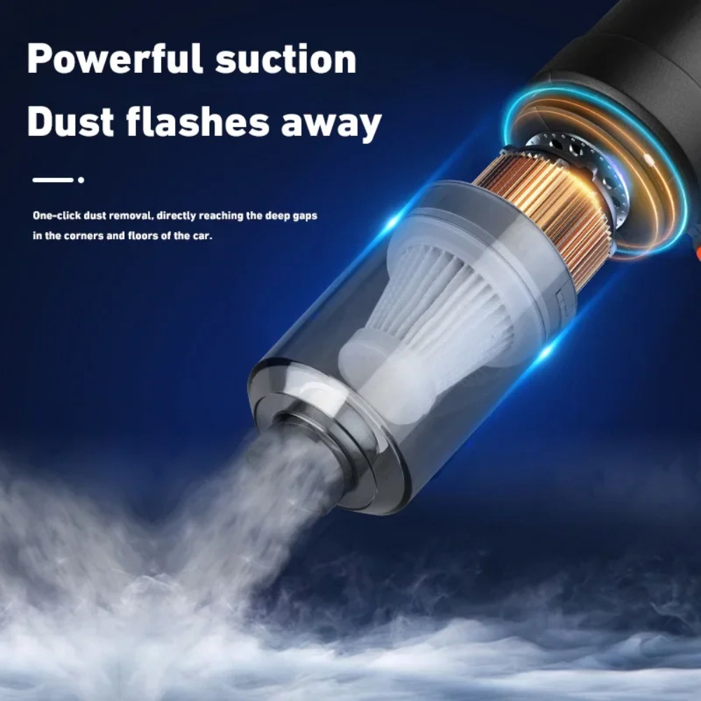 เครื่องดูดฝุ่นในรถยนต์แบบมือถื - Car Vacuum Cleaner บทวิจารณ์และราคา