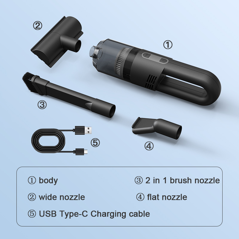 เครื่องดูดฝุ่นไร้สายแบบมือถือข - Car Vacuum Cleaner บทวิจารณ์และราคา